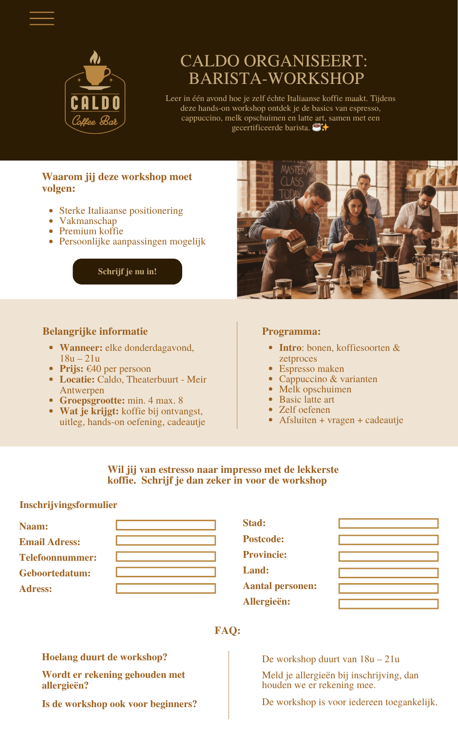 Verschillende school projecten