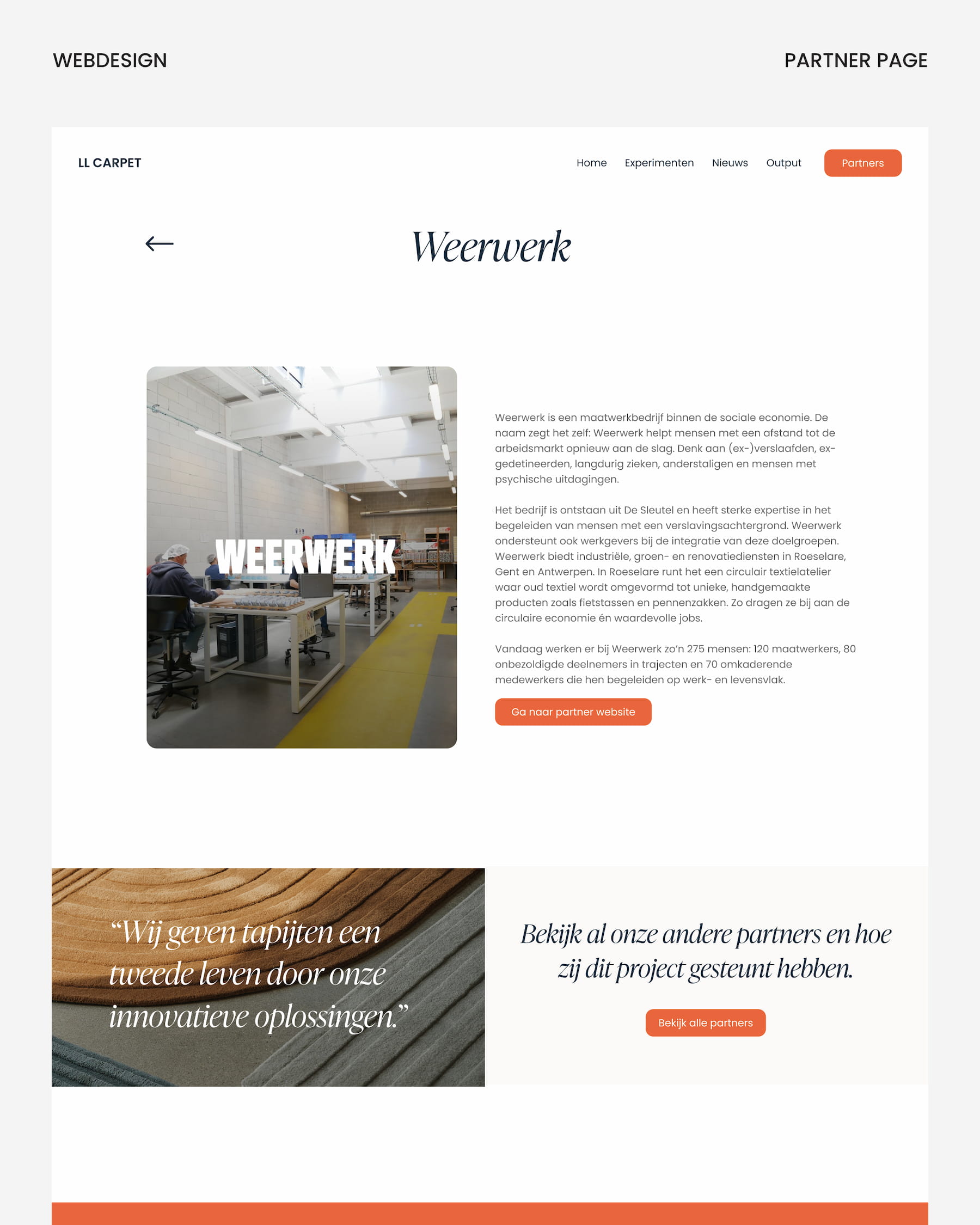 Webdesign voor LLcarpet