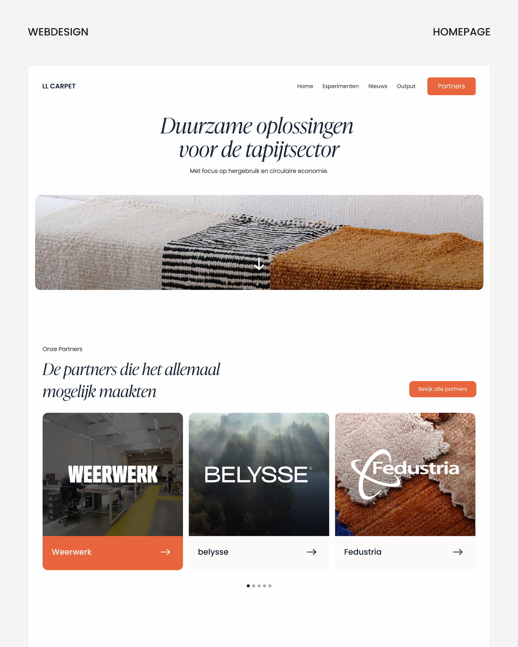 Webdesign voor LLcarpet