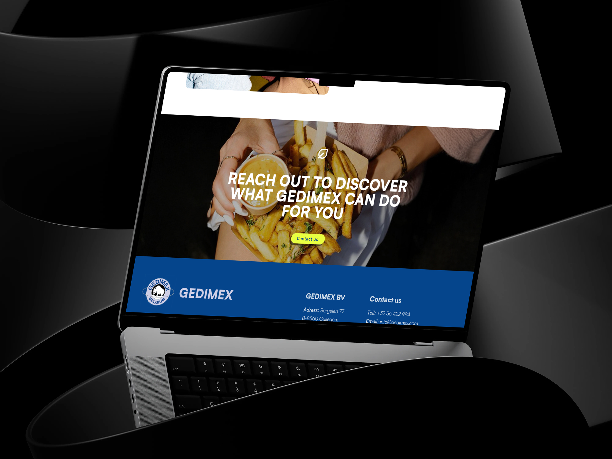 Webdesign voor Gedimex