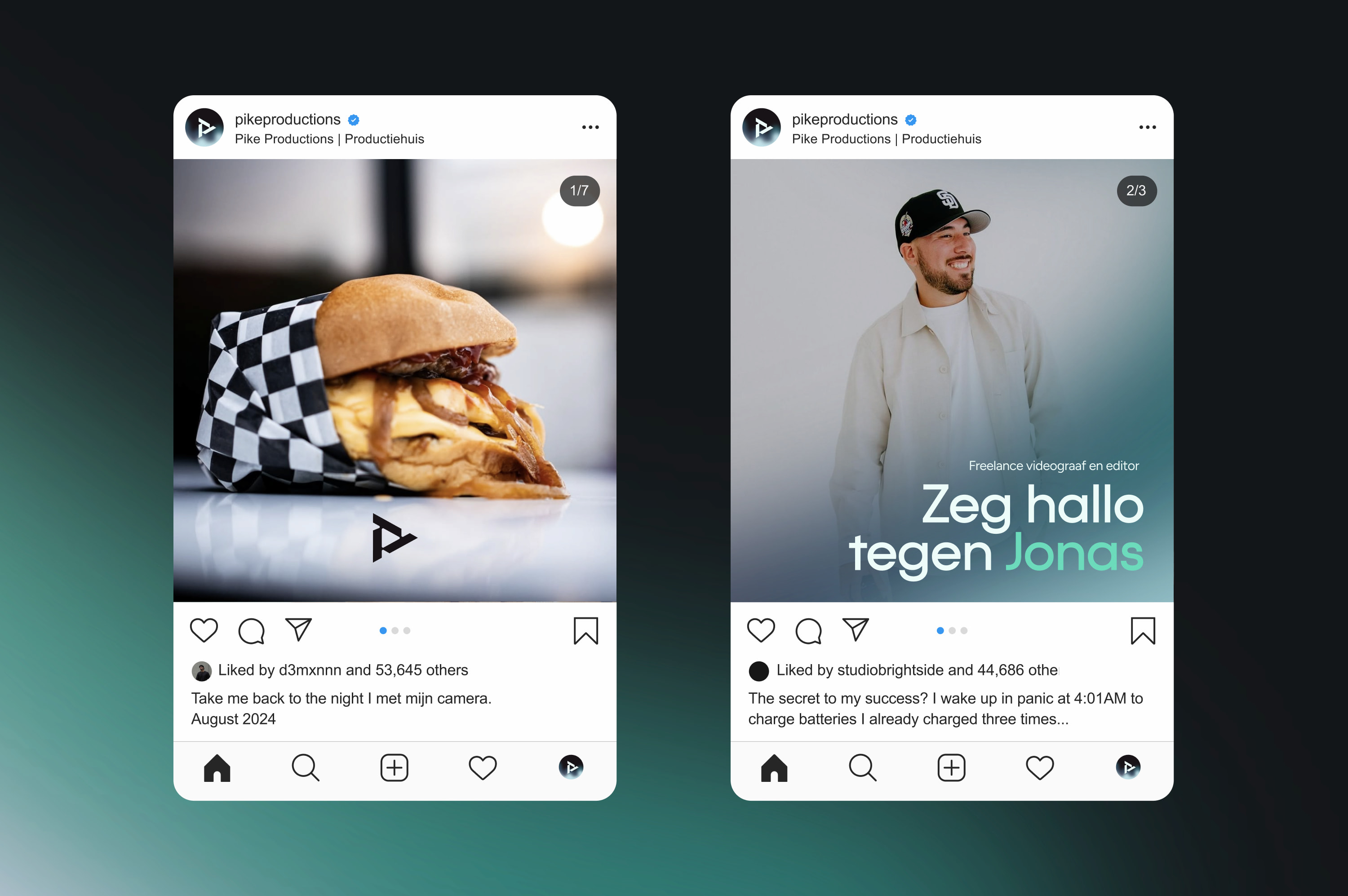 Branding voor Pike Productions