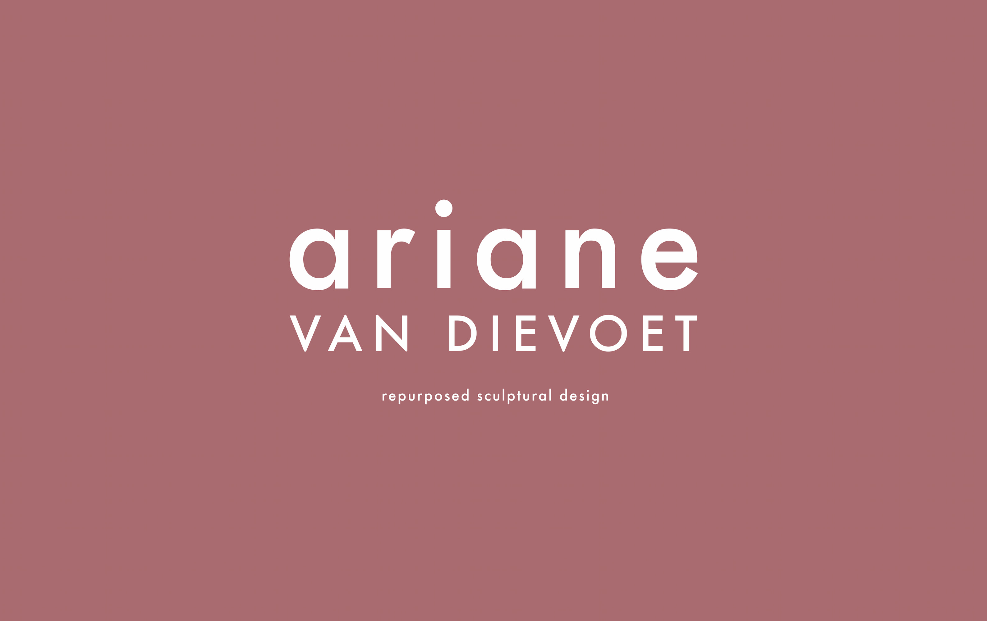 Branding voor Ariane Van Dievoet