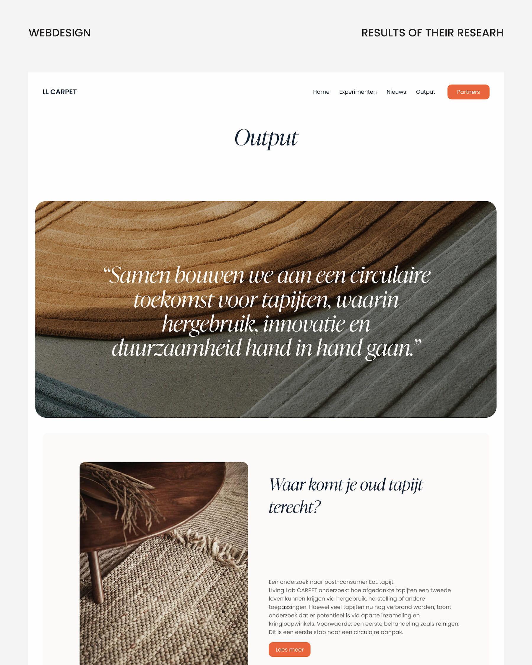 Webdesign voor LLcarpet