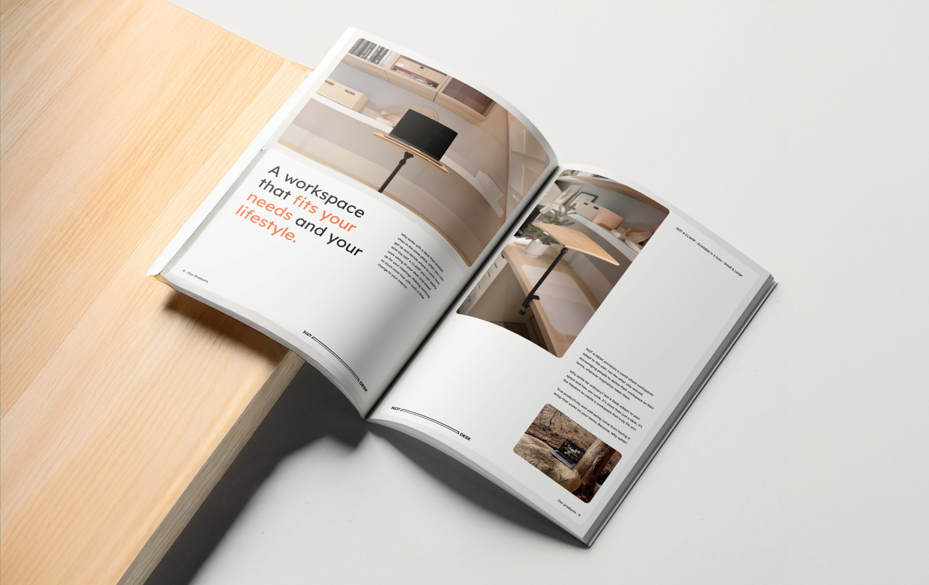 Branding voor NOT A DESK