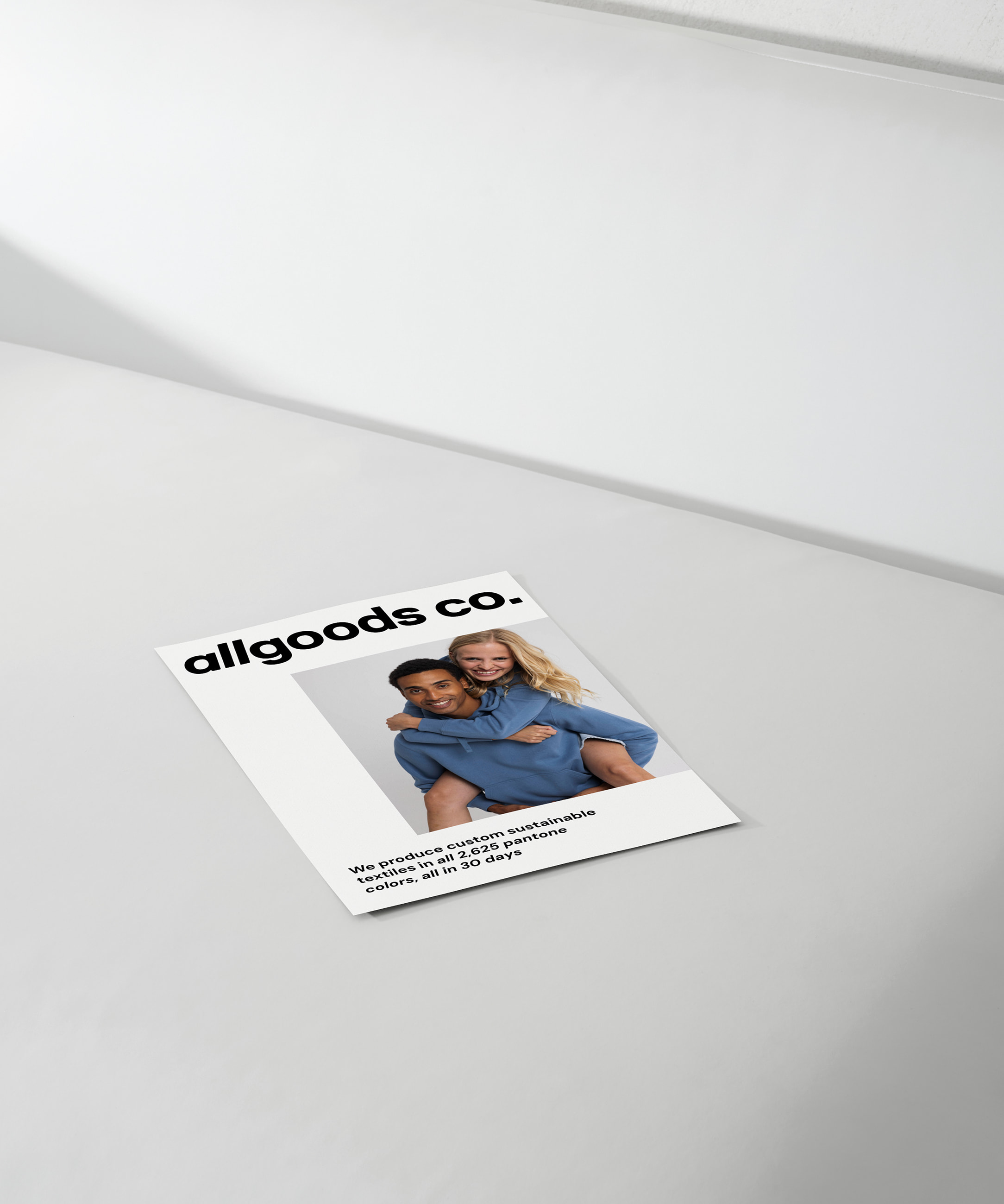 Grafisch & print ontwerp voor Allgoods