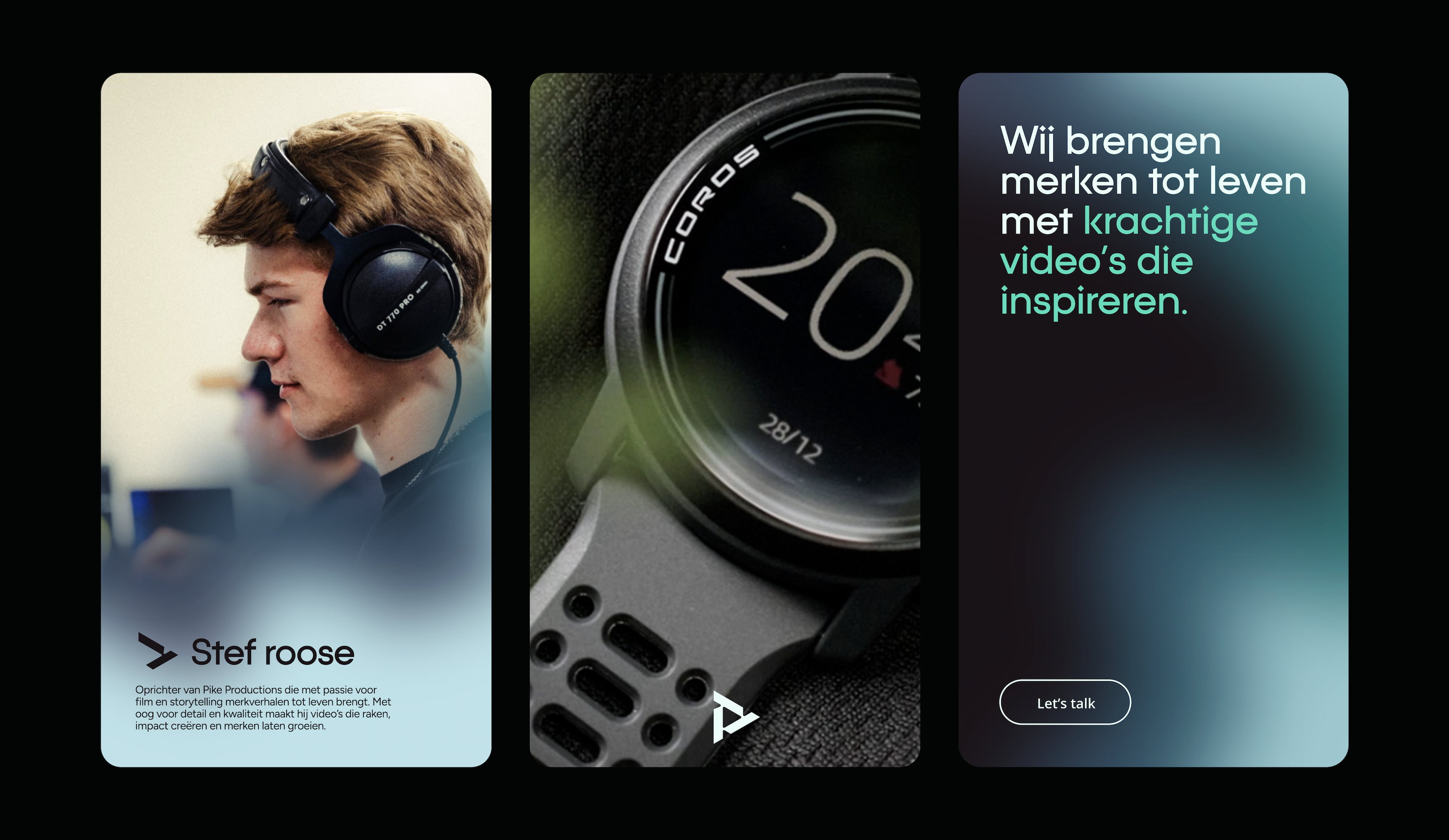 Branding voor Pike Productions