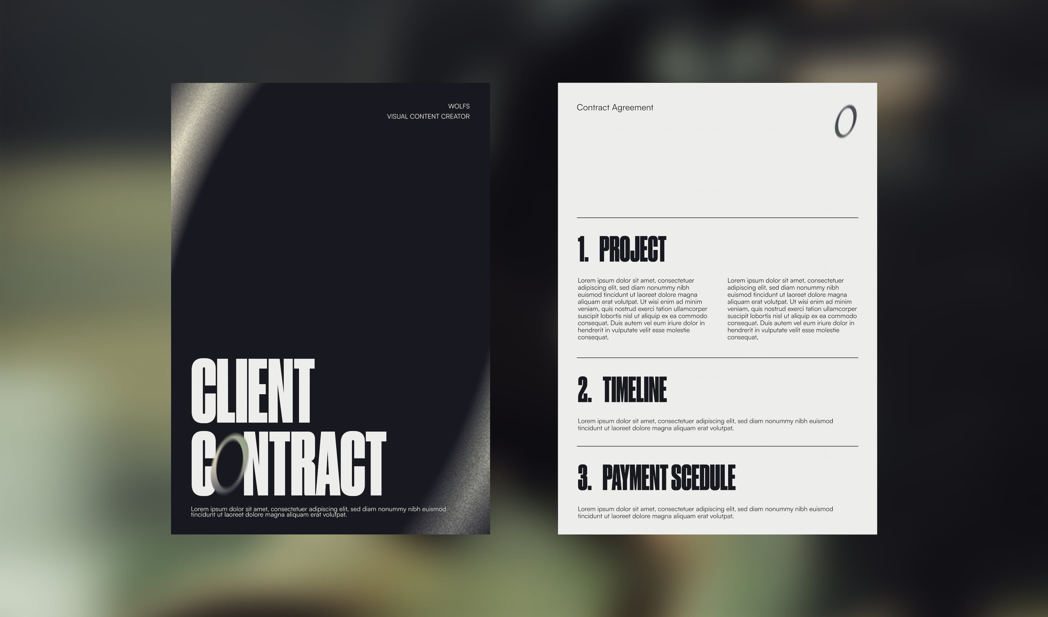Branding voor WOLFS | Visuals Content Creator voor Average Rob