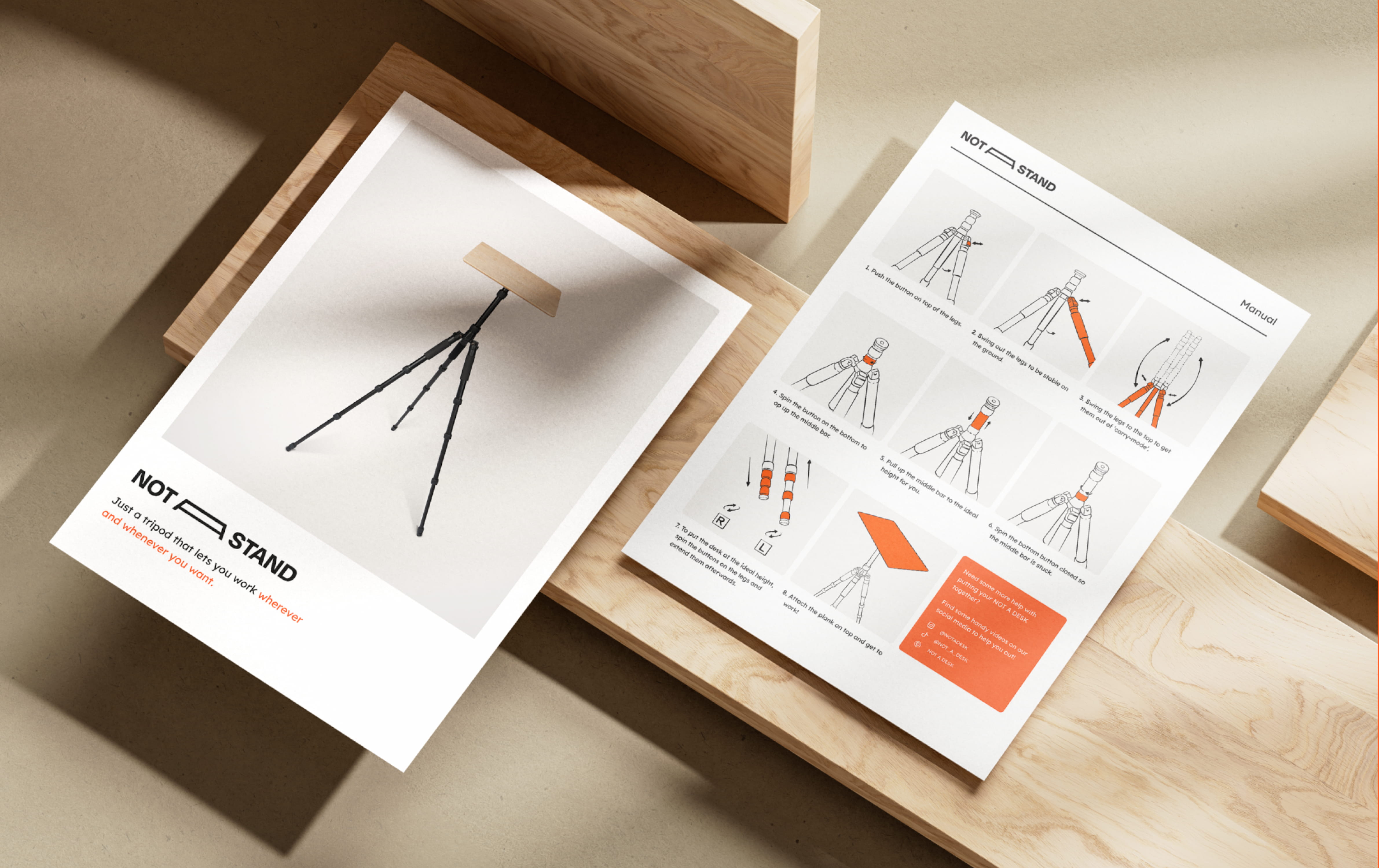 Branding voor NOT A DESK