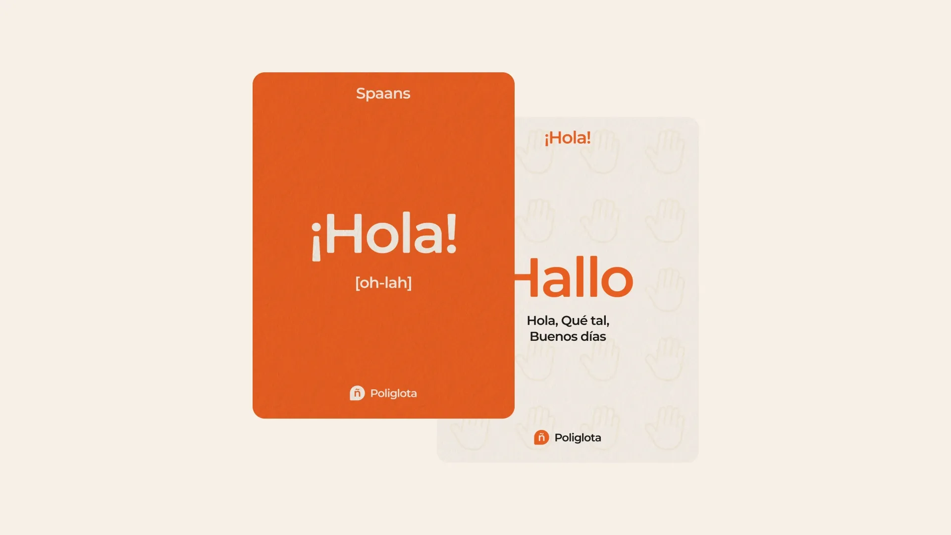 Taal in beeld, visuele identiteit voor Poliglota