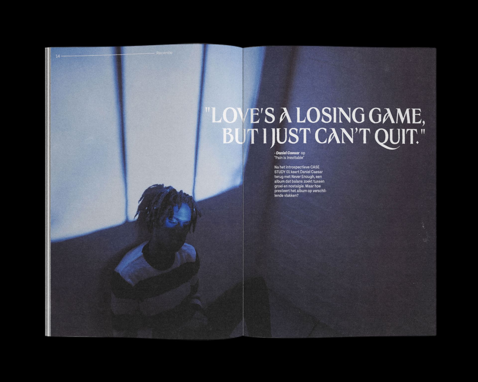 Slow Burn - Editorial design