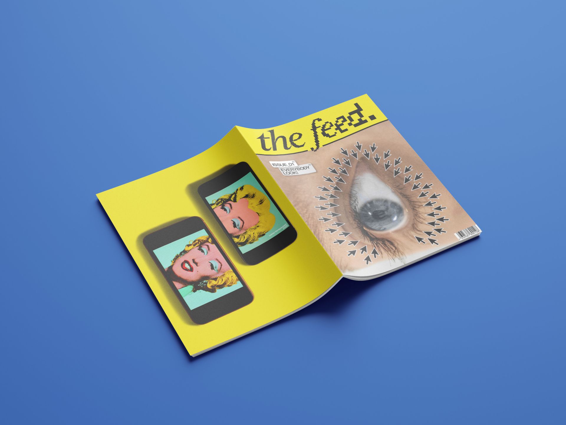the feed. - Editorial design